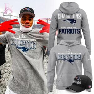 A simple choice for everyday fashion: New England Patriots 2025 2026 AFC Championship T Shirt 4.