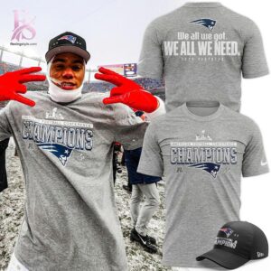 The New England Patriots 2025 NFC Conference Champions TShirt 1 is made to feel good and look good.