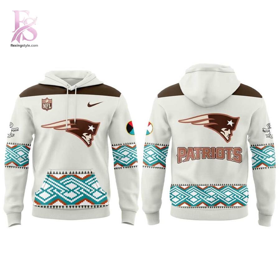 A simple choice for everyday fashion: New England Patriots Native American Heritage Night 2026 Hoodie 2.