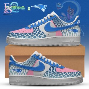 The New England Patriots x Zootopia Air Force Shoes is ready for casual and active days.