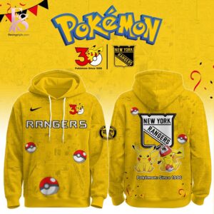 Easy to wear, the New York Rangers Pokemon 30th Anniversary Hoodie 1 fits everyday outfits.