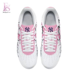 Visual preview of New York Yankees Japan style Air Force Shoes 4 suitable for online shopping.