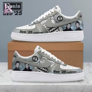 The Oasis live World Tour Air Force Shoes offers a balanced mix of style and versatility.