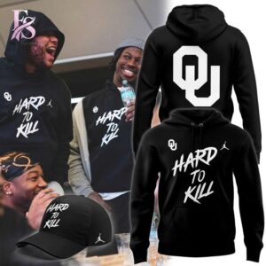 The Oklahoma Football HARD TO KILL Hoodie 3 is made to feel good and look good.