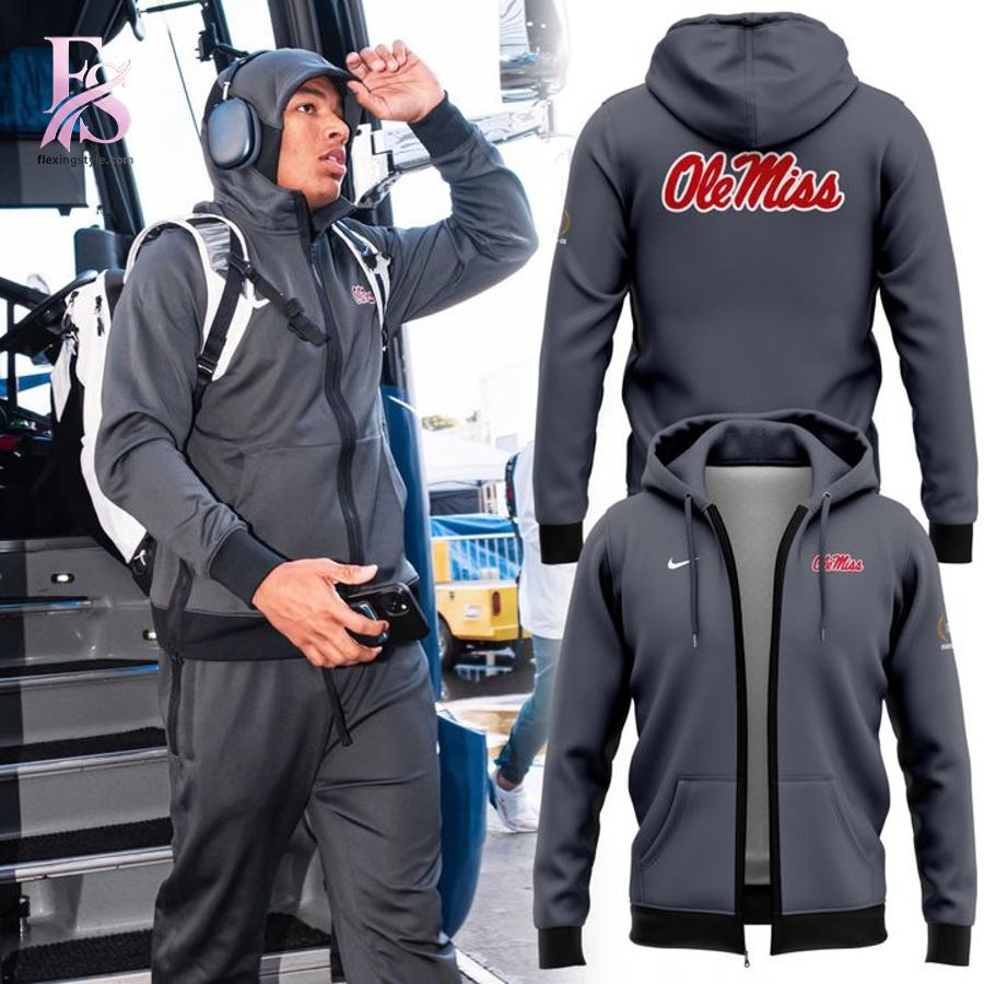 Fashion product showcasing a modern and stylish design suitable for everyday wear Ole Miss Rebels 2026 Hoodie 1