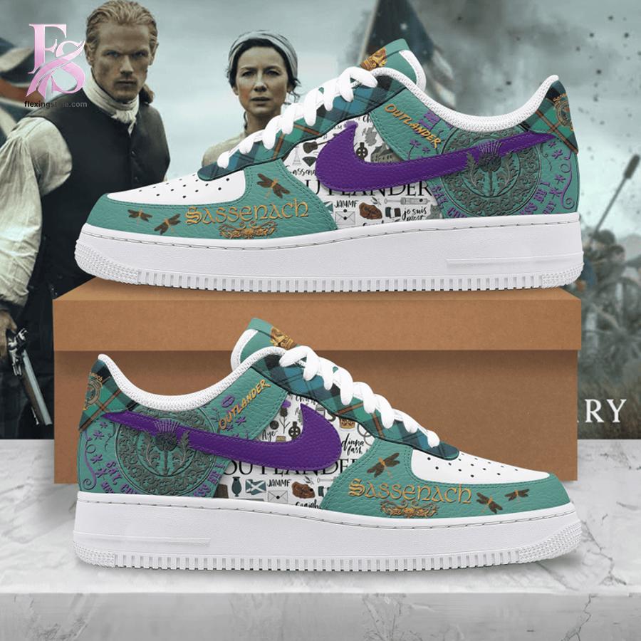 Clean, modern, and ready to use - the Outlander Sassenach Air Force Shoes.
