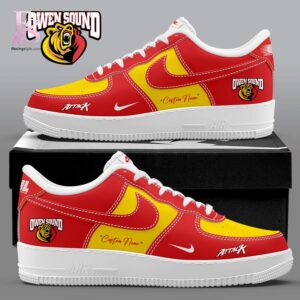 Visual preview of Owen Sound Attack Air Force Shoes 1 suitable for online shopping.