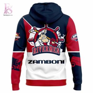 The Peoria Rivermen Zamboni Hoodie is easy to match and easy to enjoy.