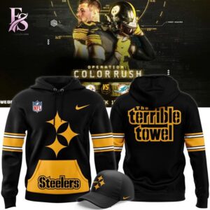 Pittsburgh Steelers Color Rush Week Hoodie modern fashion apparel with clean design and premium fabric