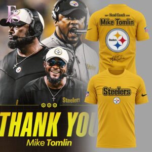 The Pittsburgh Steelers Thank You Coach Mike Tomlin Hoodie 3 is made to feel good and look good.