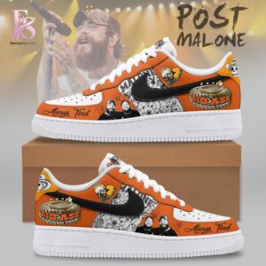 Easy to wear, the Post Malone Always Tired Air Force Shoes 1 fits everyday outfits.