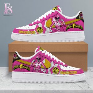 Power Rangers custom Air Force Shoes modern fashion apparel with clean design and premium fabric