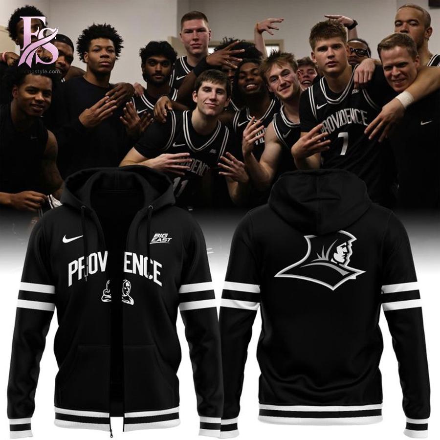 Fashion product showcasing a modern and stylish design suitable for everyday wear Providence Friars Basketball Midnight Mode Hoodie 1