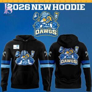 Visual preview of Roanoke Rail Yard Dawgs 2026 Hoodie 1 suitable for online shopping.