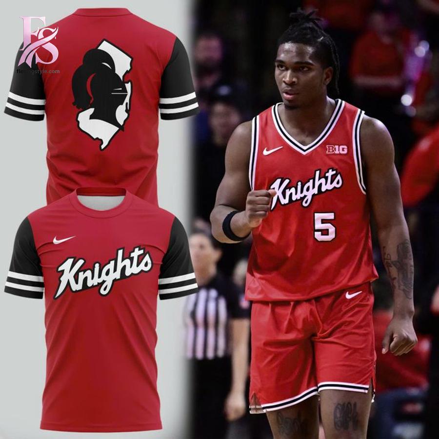 The Rutgers Scarlet Knights Basketball Back to 76 Uniform Sweatshirt 3 keeps your look clean and comfortable.