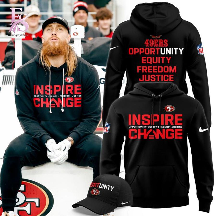 San Francisco ers Inspire Change Hoodie modern fashion apparel with clean design and premium fabric