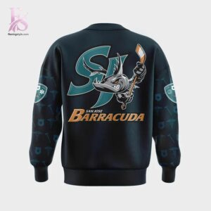 A simple choice for everyday fashion: San Jose Barracuda First Responders Night Sweatshirt 3.