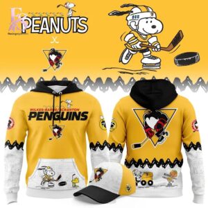 Clean, modern, and ready to use - the Scranton Penguins Peanuts Night Snoopy Hoodie.