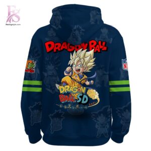 The Seattle Seahawks Dragon Ball Hoodie 3 keeps your look clean and comfortable.