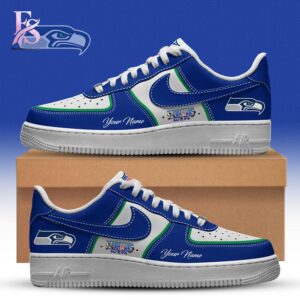 Clean, modern, and ready to use - the Seattle Seahawks One Piece Air Force Shoes.