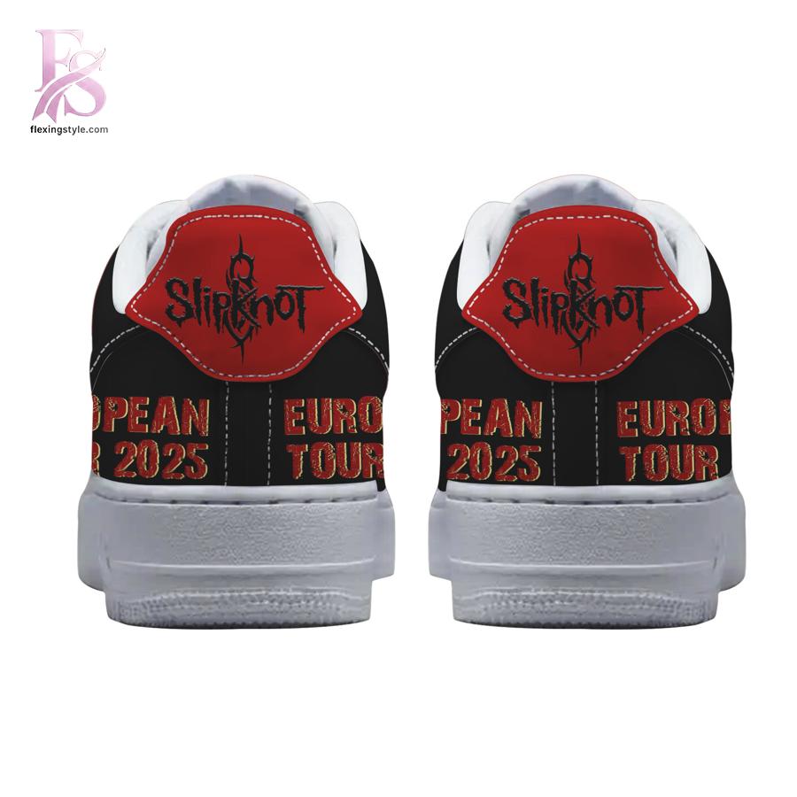 Clean, modern, and ready to use - the Slipknot European Tour Air Force Shoes.