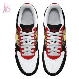 Clean, modern, and ready to use - the Slipknot European Tour Air Force Shoes.