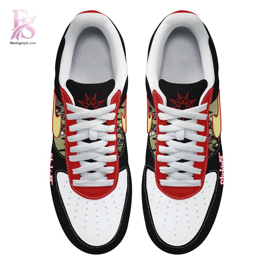 Clean, modern, and ready to use - the Slipknot European Tour Air Force Shoes.