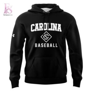The South Carolina Baseball Black Hoodie 2 keeps your look clean and comfortable.