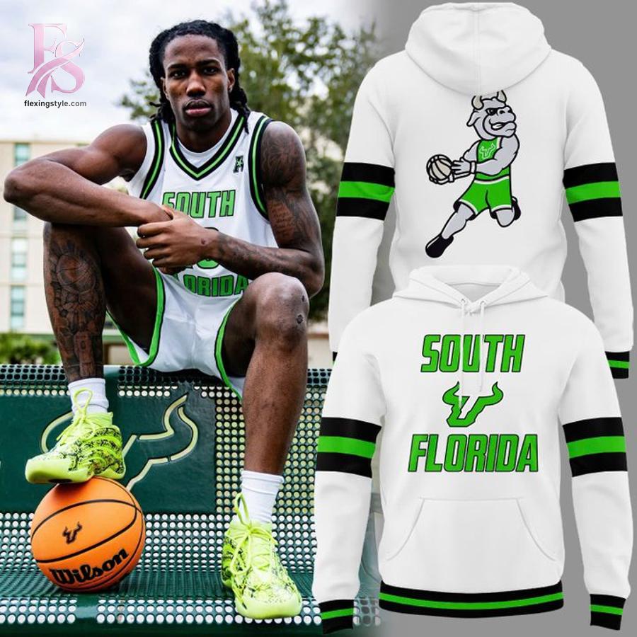 The South Florida Bulls Dunking Rocky Uniform Hoodie 1 keeps your look clean and comfortable.