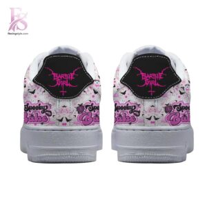 The Spooky Babe Halloween Barbie Girl Air Force Shoes 4 combines ease, comfort, and a timeless everyday style.