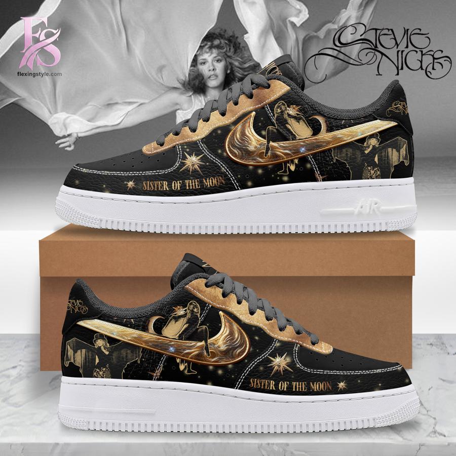 Casual and fashionable outfit suitable for all seasons Stevie Nicks Air Force Shoes 1.