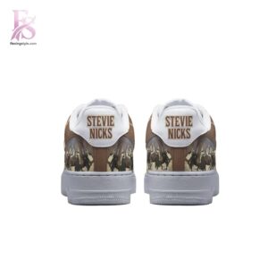 A relaxed style option, the Stevie Nicks Time cast a spell on you Nike Air Force fits many outfits.