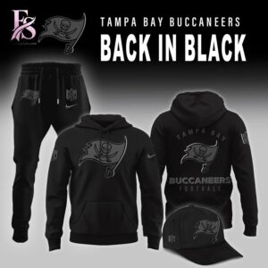 Easy to wear, the Tampa Bay Buccaneers 2026 Back In Black Hoodie 2 fits everyday outfits.