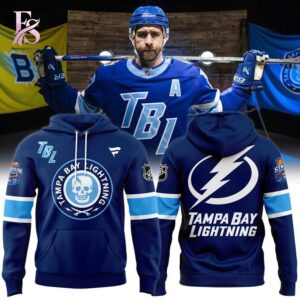 The Tampa Bay Lightning 2026 Stadium Series Locker Room Blue Hoodie 1 keeps your look clean and comfortable.