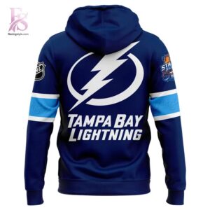 The Tampa Bay Lightning 2026 Stadium Series Locker Room Blue Hoodie 3 keeps your look clean and comfortable.