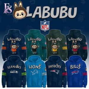The Team NFL Labubu Hoodie offers a balanced mix of style and versatility.