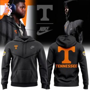 Easy to wear, the Tennessee Volunteers Black Zip Hoodie 4 fits everyday outfits.