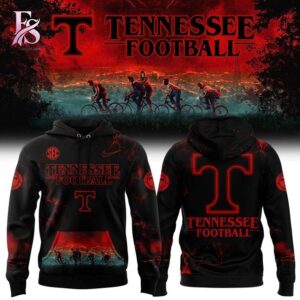 Unisex fashion apparel with modern streetwear design with theTennessee Volunteers Stranger Things 5 Hoodie 1