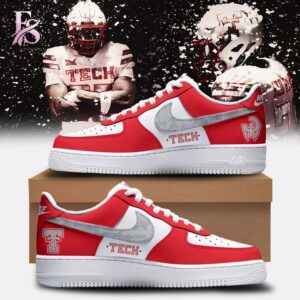 High quality fashion product designed for everyday wear and comfort Texas Tech Red Raiders Cold Front Patrick Mahomes Uniform Air Force Shoes 1