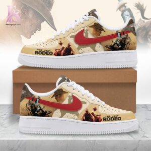 Unisex fashion apparel with modern streetwear design with theThe Last Rodeo 2025 Nike Air Force 1 1