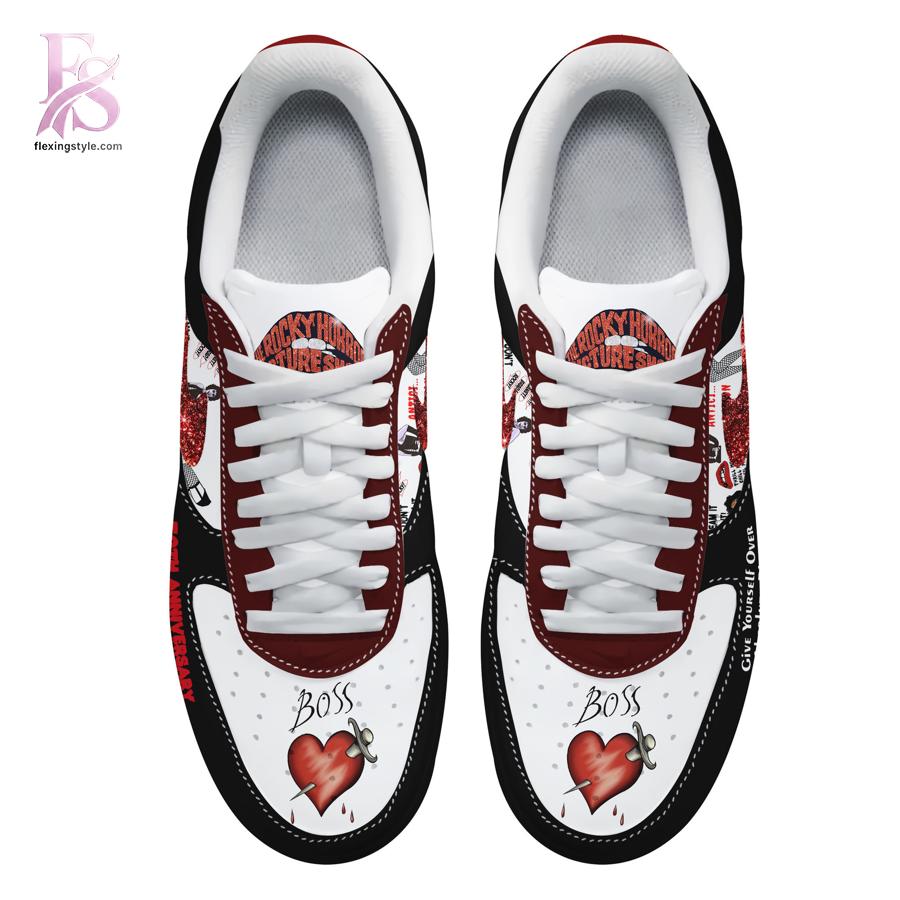 Visual preview of The Rocky Horror Picture Show Air Force Shoes 4 suitable for online shopping.