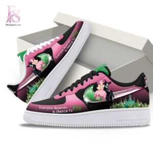 Clean, modern, and ready to use - the The Wicked Everyone Deserves A Chance To Fly Air Force Shoes.