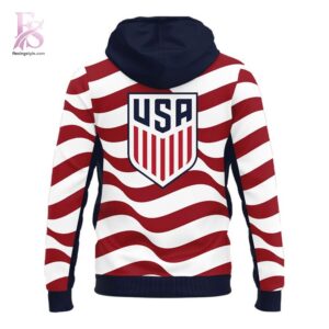 The USA Team 2026 World Cup Uniform Hoodie 3 is made to feel good and look good.