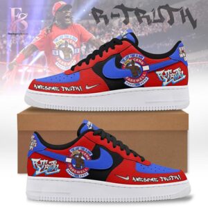 The WWE R Truth Air Force Shoes is easy to match and easy to enjoy.