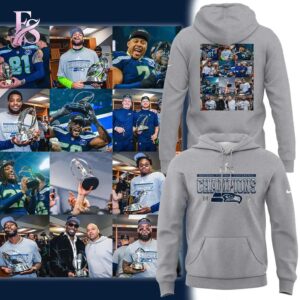 High-quality fashion item made for comfort and durability – 2025 NFC Champions Seattle Seahawks Hoodie 1