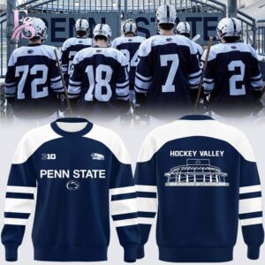 High-quality image of 2026 Beaver Stadium Game Penn State Nittany Lions Men s Hockey Hoodie 3 with vibrant colors and sharp details.