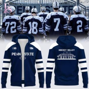 High-quality image of 2026 Beaver Stadium Game Penn State Nittany Lions Men s Hockey Hoodie 4 with vibrant colors and sharp details.