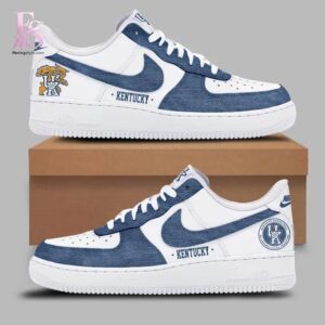 High-quality image of 2026 Kentucky Wildcats men s basketball Throwback 1996 Old Classic Air Force 1 2 with vibrant colors and sharp details.