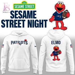 Everyday fashion product image featuring 2026 New England Patriots x Sesame Street Hoodie 1.