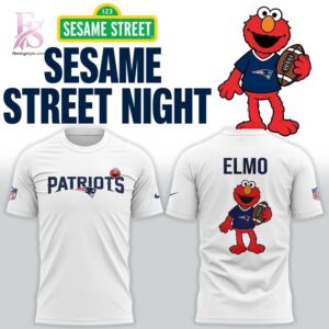 Everyday fashion product image featuring 2026 New England Patriots x Sesame Street Hoodie 4.